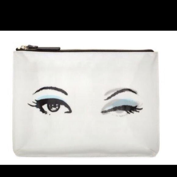 Kate Spade Winking Georgie hologram clutch - Picture 3 of 7